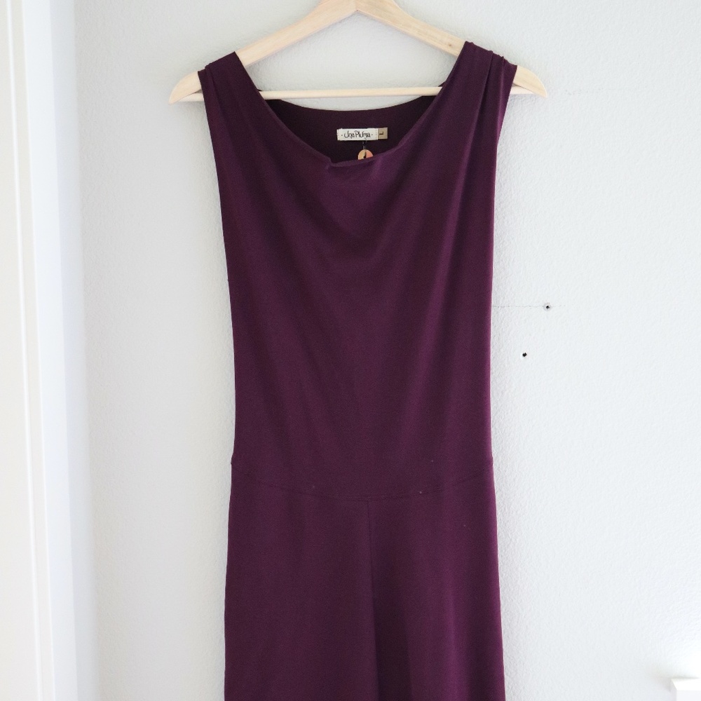 Plum Sundress with back cutout